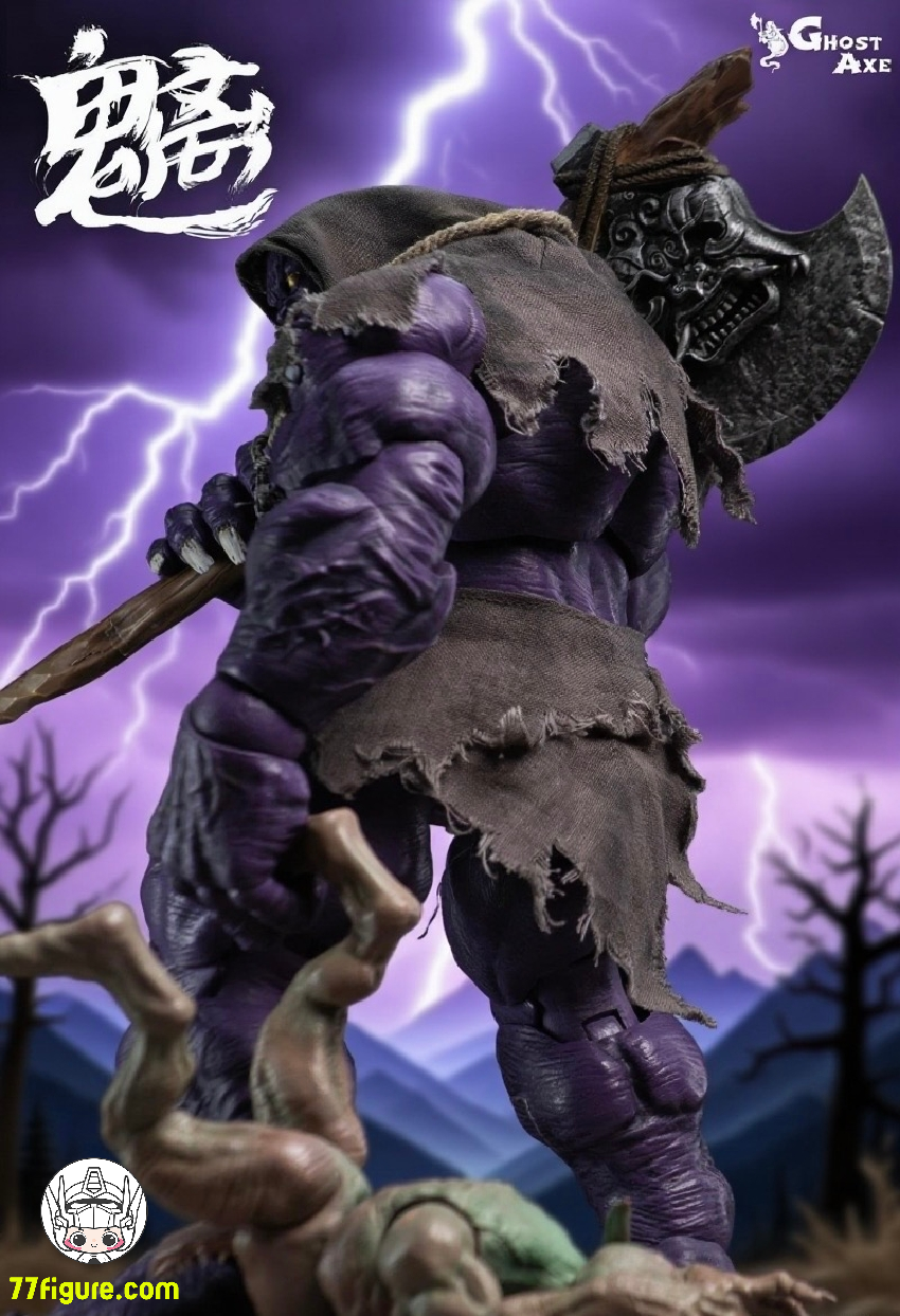 【予約商品】Ghost Axe 1/12 大洪荒シリーズ 魑 塗装済み可動フィギュア