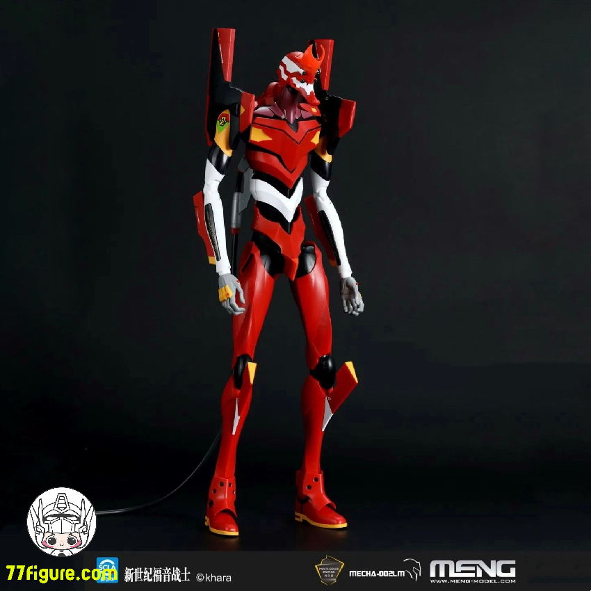 【品切れ】MENG Model Mecha-002LM 新世紀エヴァンゲリオン EVA-02 Ver1.5 LED付き プラモデル