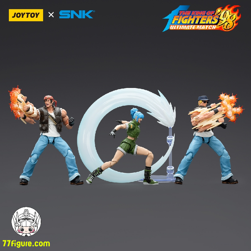 【予約商品】ジョイトイ JoyToy Source 1/18 KOF'98UM 怒チーム 三体セット 塗装済み可動フィギュア