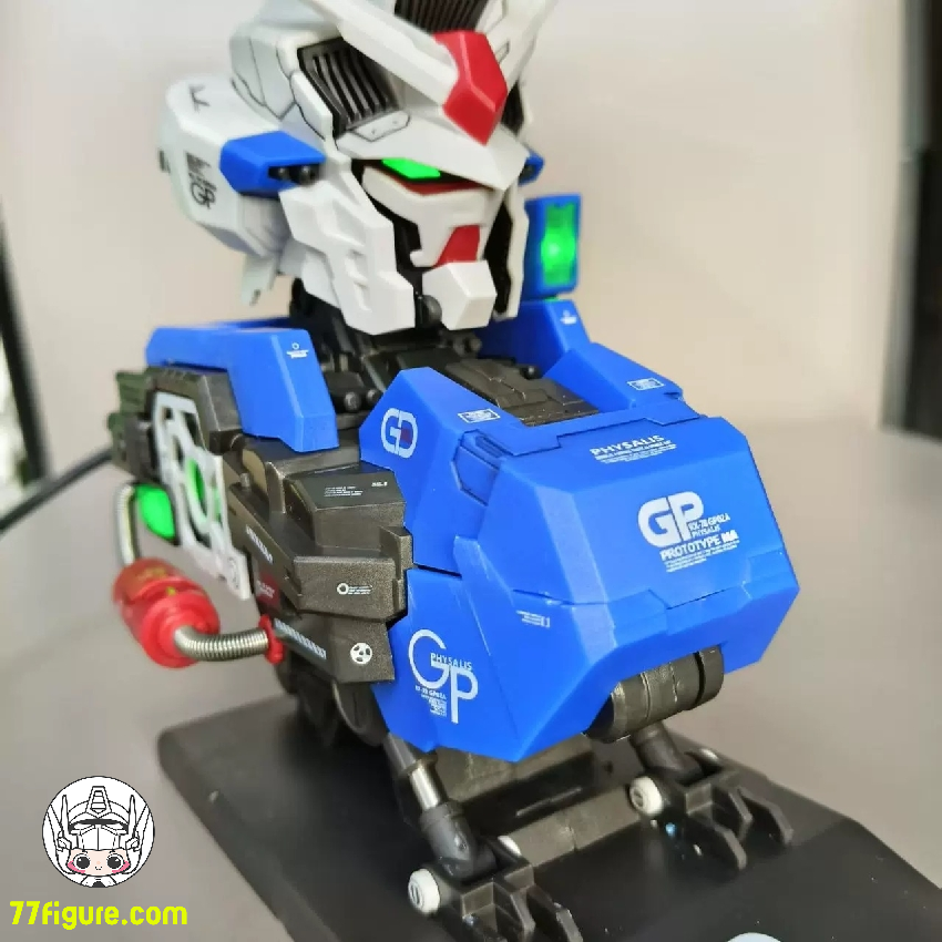 愚公モデル 1/38 GP-02 ヘッドバスト w/ LED プラモデル