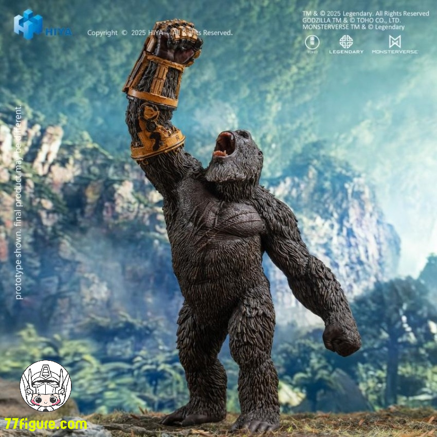 【予約商品】Hiya Toys SSG0424『ゴジラ VS. コング 2 新たなる帝国』コング メカニカルハンド付き