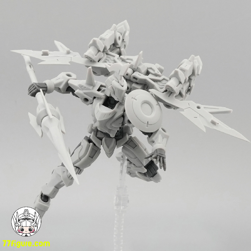 【品切れ】NUMBER 57 1/24 「アーマードパペット」天嵐騎士 プラモデル