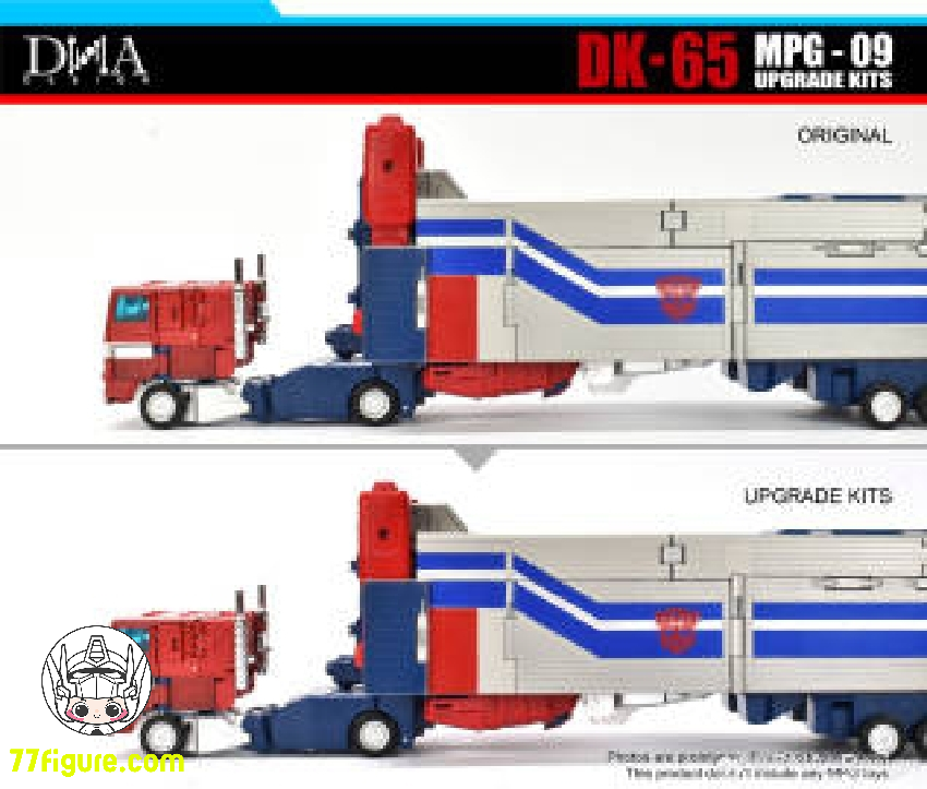 【先行販売】DNA Design DK-65 MPG-09 スーパー ジンライ オプティマスプライム用 アップグレードキット