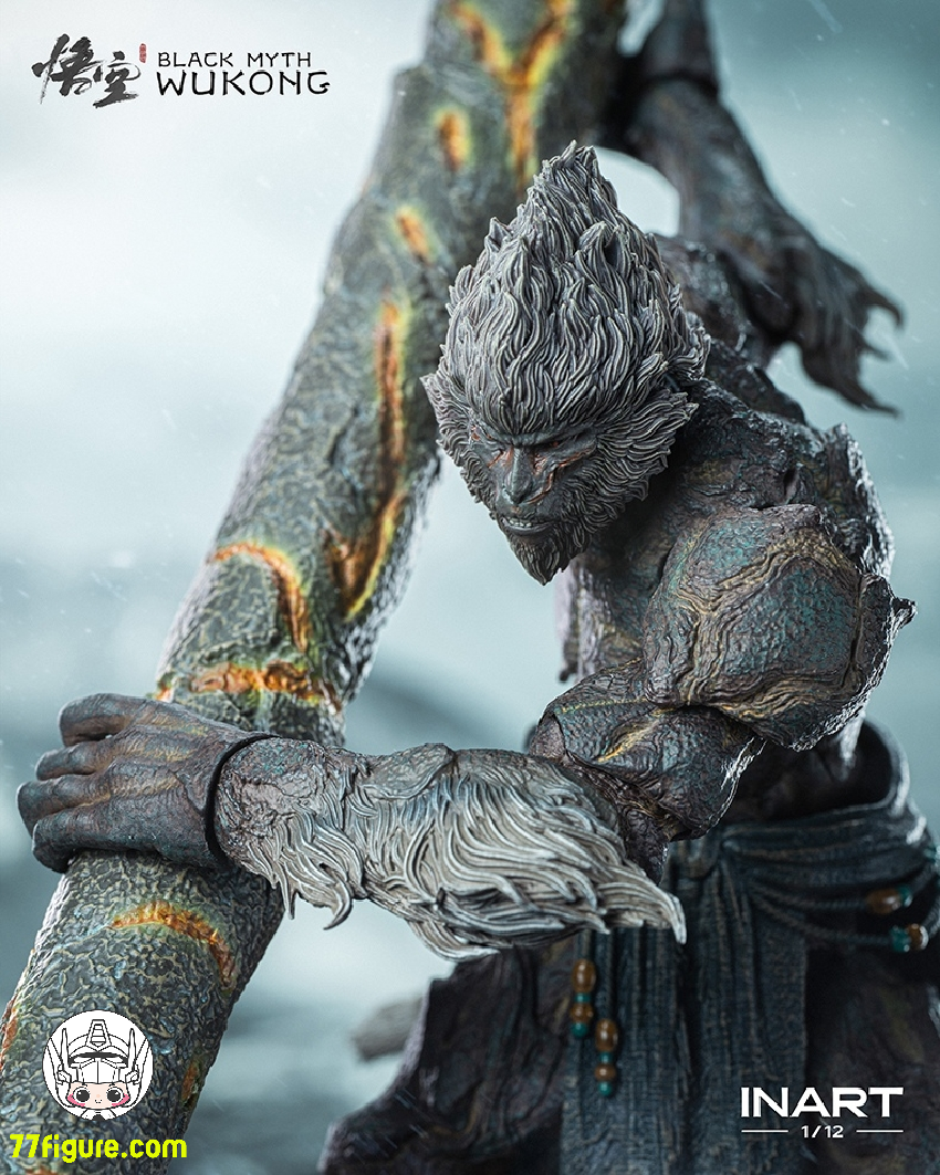 【予約商品】INART 1/12 MAG G0004 ブラックマソン 悟空・石猿 塗装済み可動フィギュア