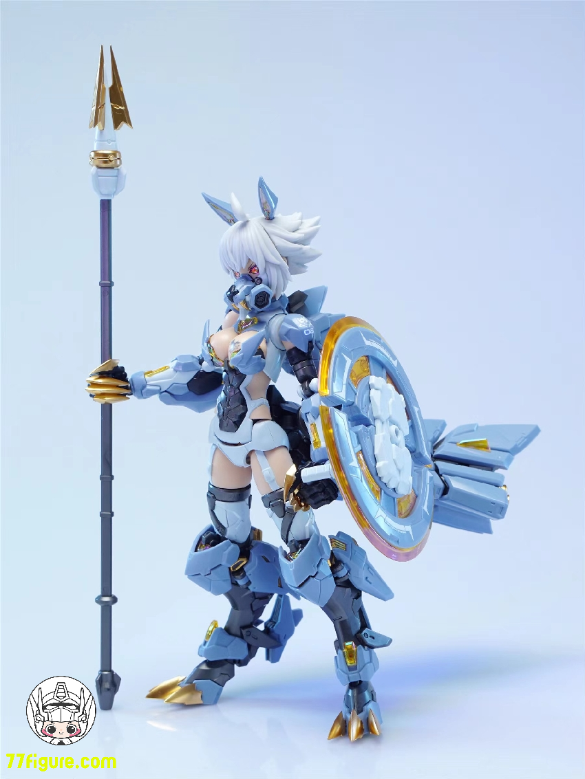 【品切れ】Nuke Matrix 1/12 「ファンタジーガール・サイバーフォレスト」マッドウルフ カロリーナ・ロルフ プラモデル