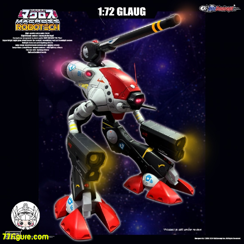 【先行販売】KitzConcept 1/72 『超時空要塞マクロス』ゼントラディ・グラウグ 塗装済み可動フィギュア