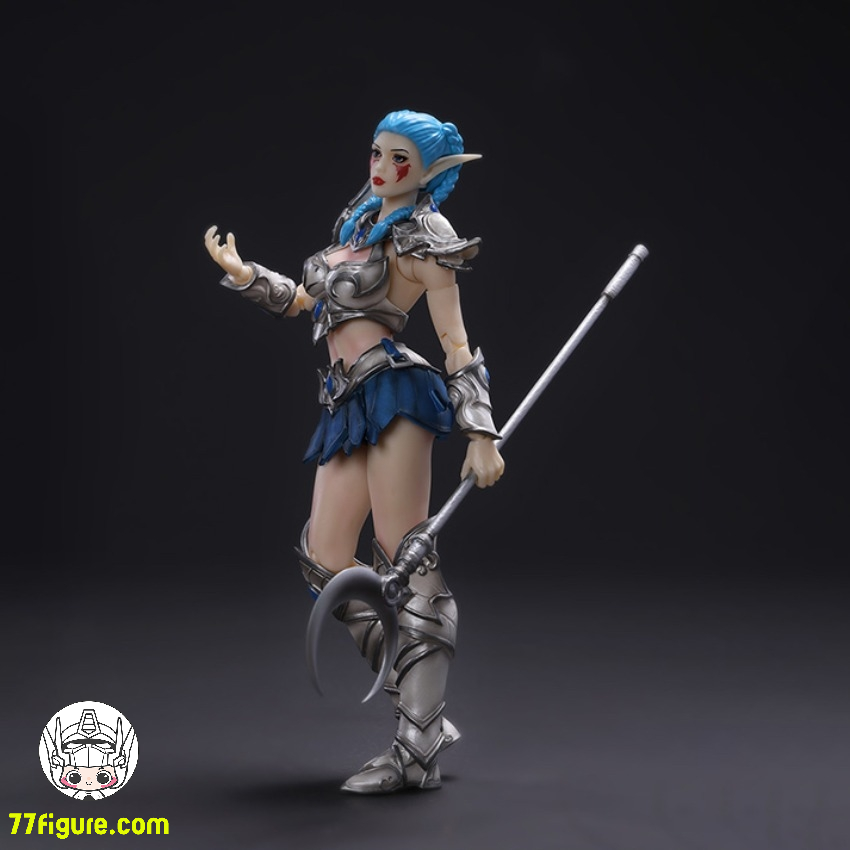 Lazy Monster Studio 1/12 オーク タウン 妖精 エルフ ガードA 塗装 Lazy Monster Studio 1/12 オーク タウン 妖精 エルフ ガードA 塗装