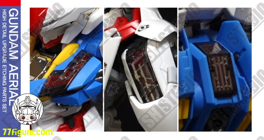 【予約商品】SH Studio MGSD XVX-016 エアリアル ガンダム用 メタル エッチング シート