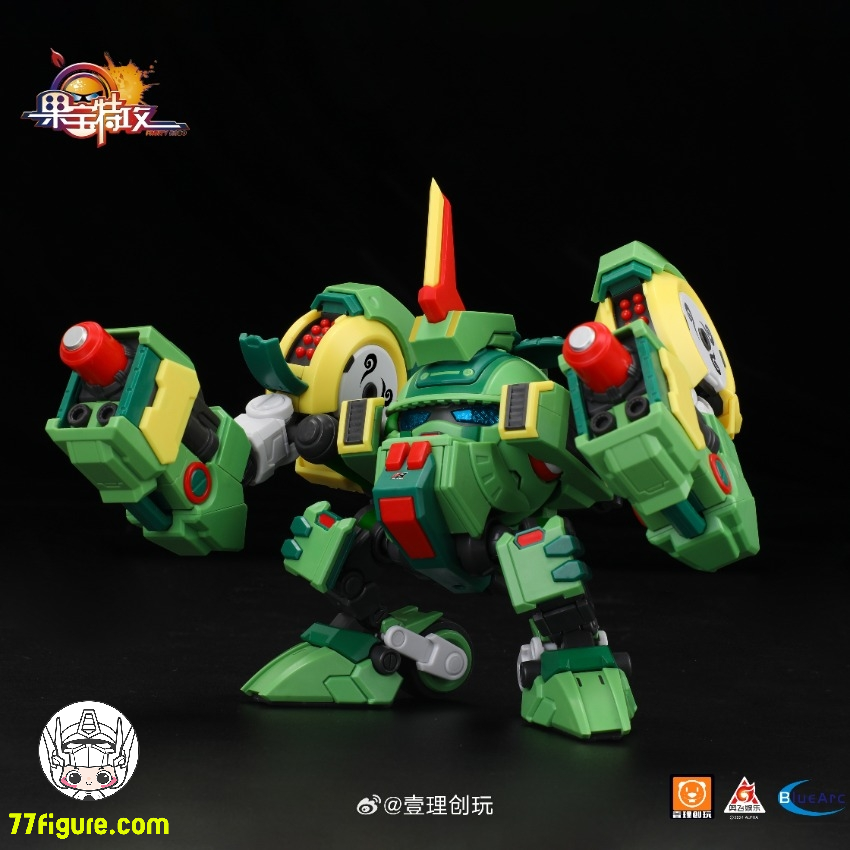 【品切れ】壹理創玩 『フルーティーロボ』アップルツインガンズ プラモデル