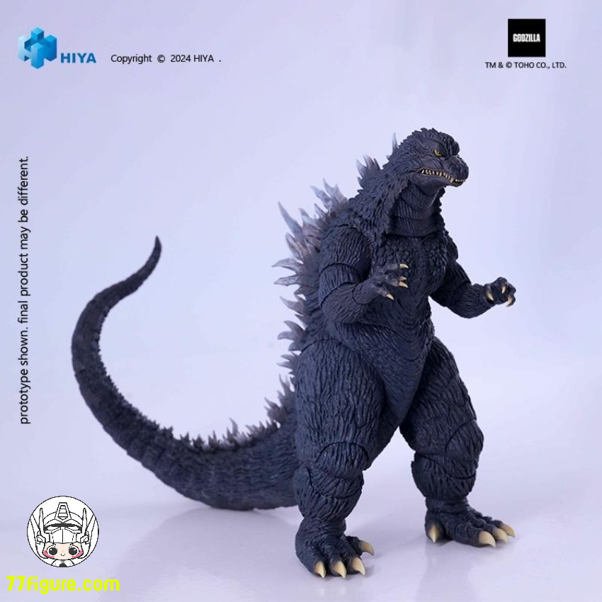 U.S. TOYS ゴジラ フィギュア 2025年製 新品未使用 Hiya Toys Exquisite Basic 『ゴジラ対メカゴジラ 2002』 ゴジラ