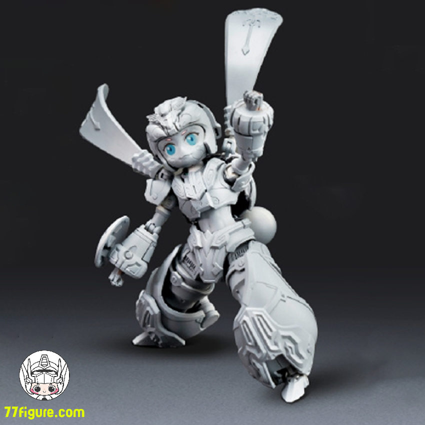 【品切れ】Moshow × Hobbymecha 「十二支メカ」卯兎 塗装済み可動フィギュア