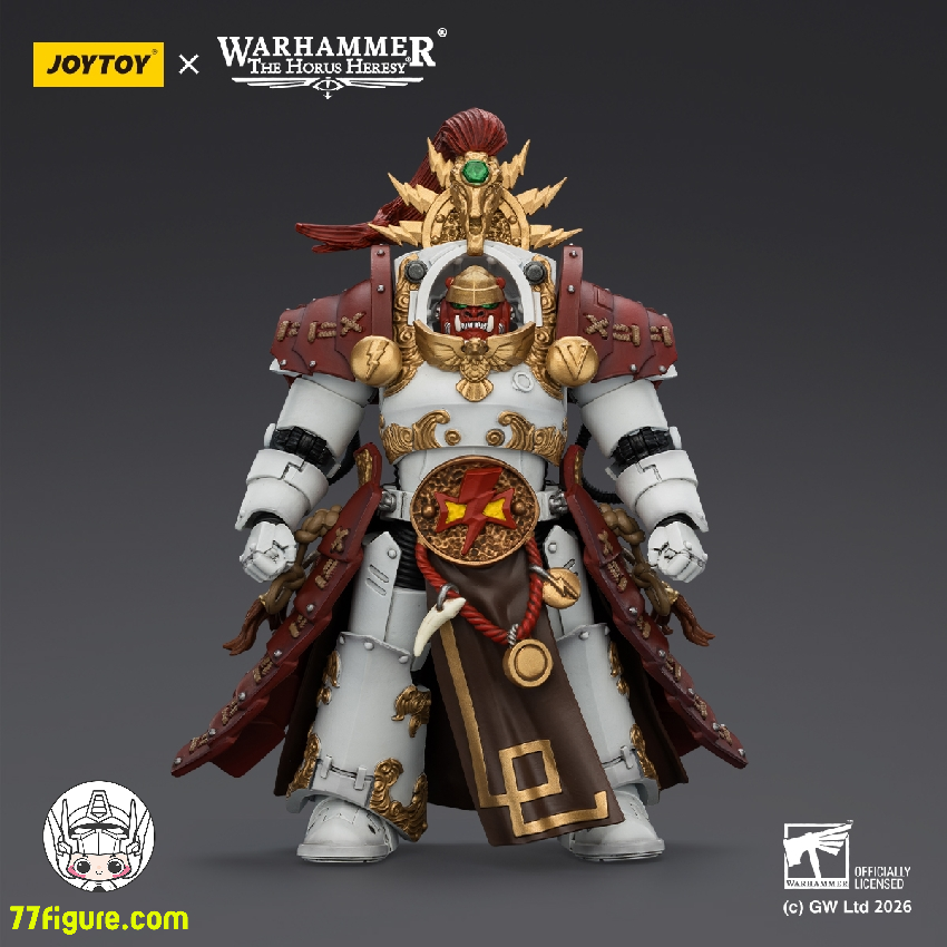 メディコムトイ　スカルデザイン フィギュア ホワイト ジョイトイ JoyToy Source 1/18 『ウォーハンマー ホルスの異端