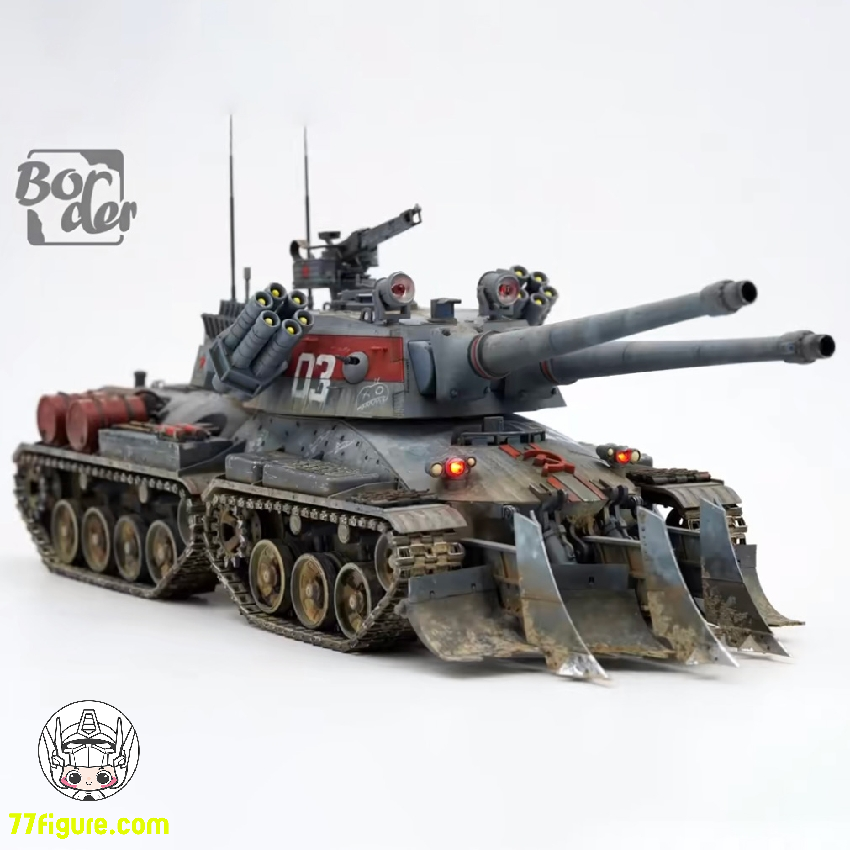 【品切れ】Border Model 1/35 コマンド&コンカー:レッドアラート 天啓 Apocalypse タンク 2.0 プラモデル