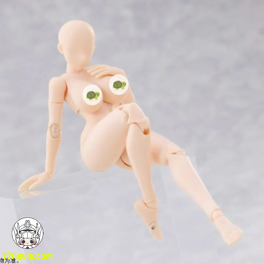 【予約商品】K Toys 1/12 KT02A 日系アニメ風 豊満な女性素体 白肌 塗装済み可動フィギュア