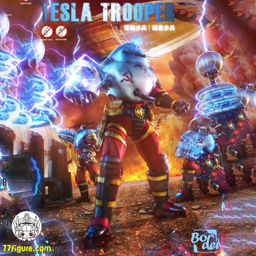 【品切れ】Border Model 1/12 BA001 テスラ トルーパー プラモデル