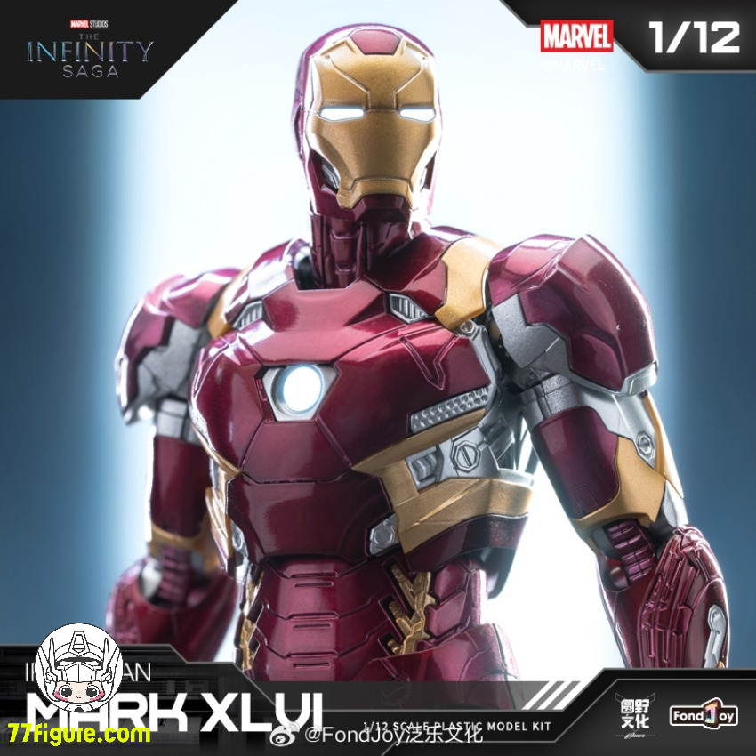 FondJoy 1/12 MK46 アイアンマン プラモデル - 77figure.com FondJoy 1/12 MK46 アイアンマン プラモデル - 77figure.com