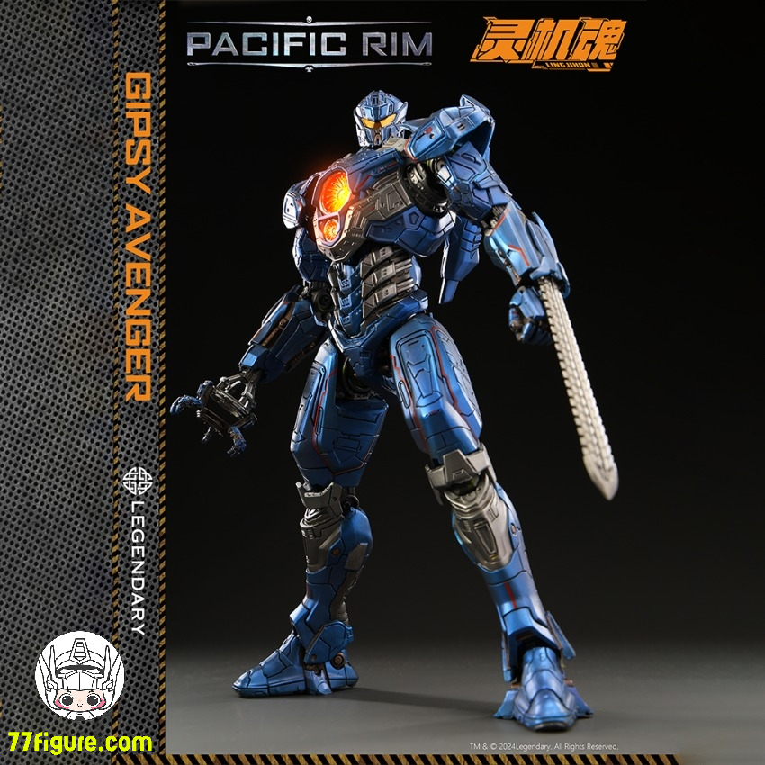 ROBOT魂SIDEJAEGERジプシーアベンジャー パシフィックリムフィギュア 霊機魂 パシフィック・リム ジプシー・アベンジャー塗装済み可動
