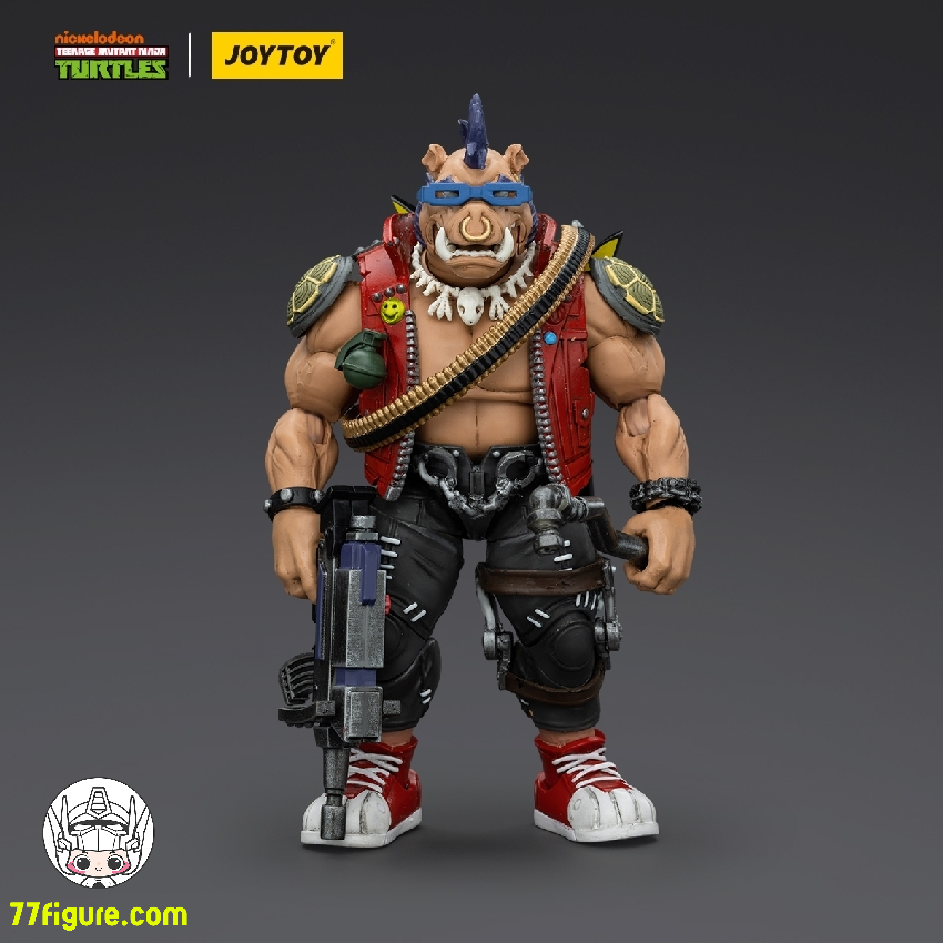 ジョイトイ JoyToy Source 1/18 ティーンエイジ ミュータント ニンジャ タートルズ 『TMNT 』ビーバップ 塗装済み可動フィギュア  - 77figure.com