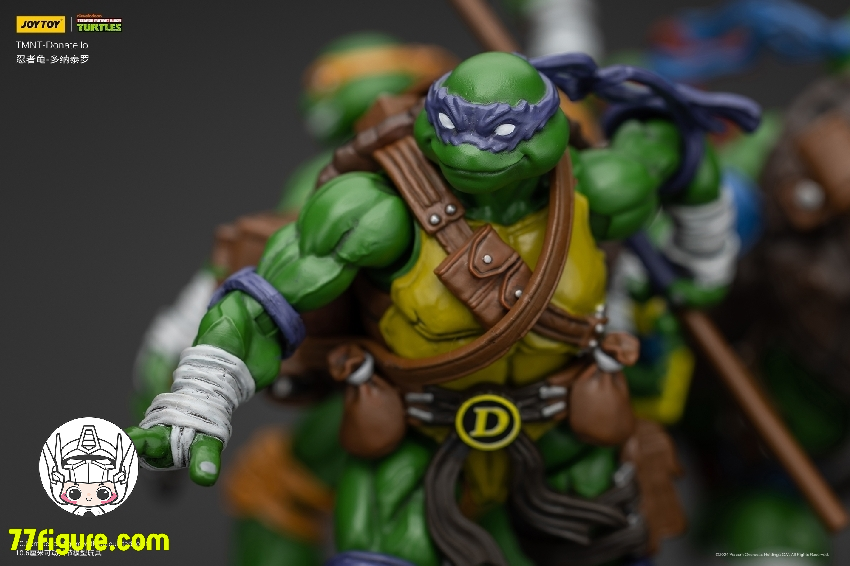 【品切れ】JoyToy 1/18 ティーンエイジ ミュータント ニンジャ タートルズ 『TMNT』4体セット塗装済み可動フィギュア