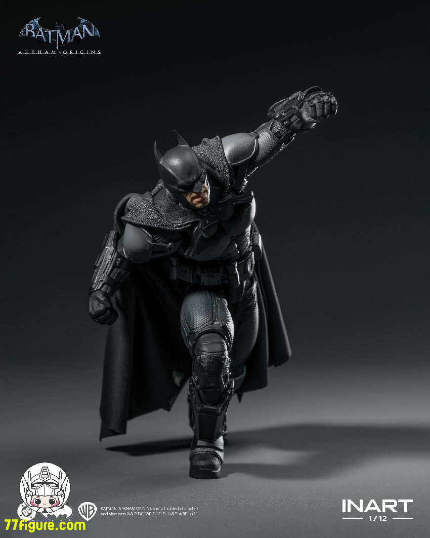 【予約商品】INART 1/12 バットマン:アーカム・オリジンズ バットマン 塗装済み可動フィギュア