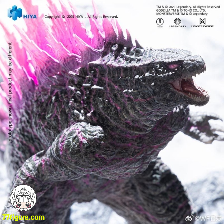 【予約商品】Hiya Toys Stylist シリーズ 『ゴジラ VS. コング 2 新たなる帝国』ゴジラ エボリューション クリアVer. 塗装済み可動フィギュア