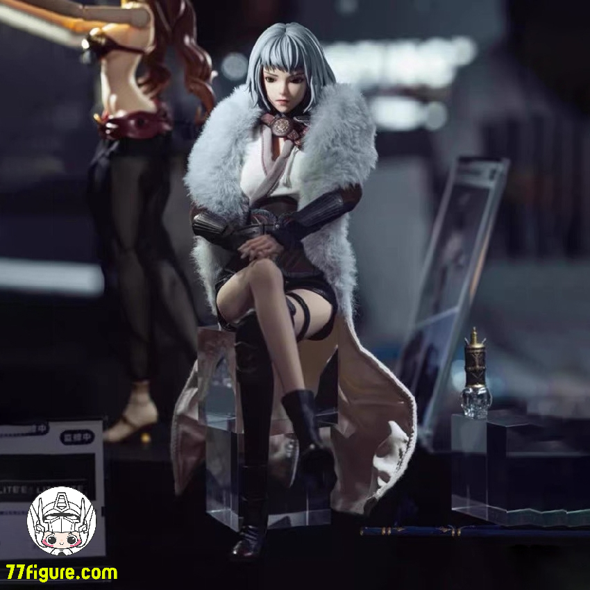 【予約受付終了】GONG 1/6「スピリット・ケージII」 白月魁 塗装済み可動フィギュア