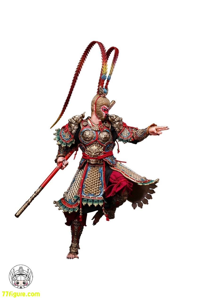 【予約受付終了】龍天 1/12 GH002 古華シリーズ 闘戦勝仏 塗装済み可動フィギュア