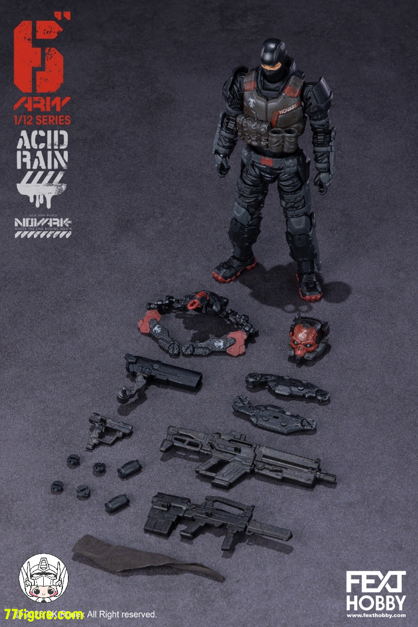 【予約商品】Fext Hobby 1/12 FXH-AR-005 ヴァレリウス 塗装済み可動フィギュア