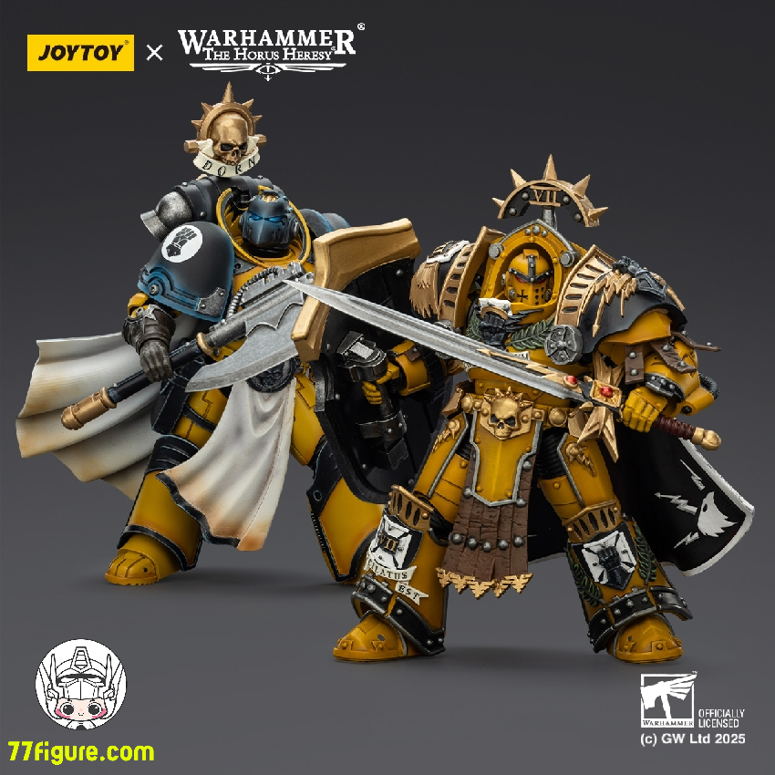 【予約商品】ジョイトイ JoyToy Source 1/18 『ウォーハンマー ホルスの異端』インペリアル フィスツ コンスル 二体セット 塗装済み可動フィギュア