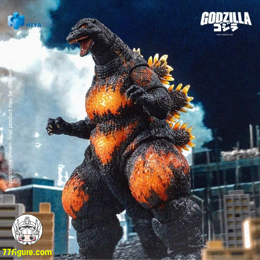 【予約商品】Hiya Toys EBG0316 Exquisite Basic シリーズ 『ゴジラ VS デストロイア(1995)』クリムゾン ゴジラ 塗装済み可動フィギュア