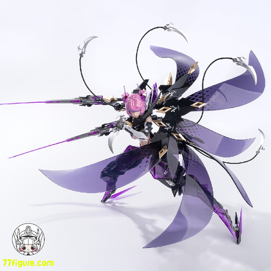 核誠治造 Earnestcore Craft 1/10 「ロサ計画ROSADO」星花•ブラックアイリス 塗装済み可動フィギュア