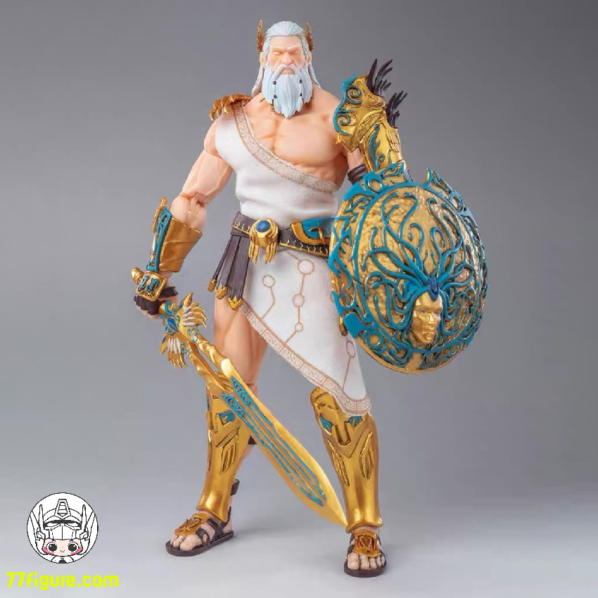 Shinfu Toys & Berserker Studios 1/12 M-01「万国の神々」ゼウス 塗装 Shinfu Toys & Berserker Studios 1/12 M-01「万国の神々」ゼウス 塗装