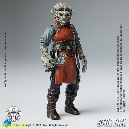 【先行販売】Hiya Toys Exquisite Mini シリーズ スター トレック 2009 キーンザー 塗装済み可動フィギュア