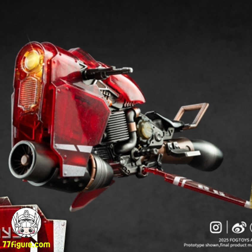 【品切れ】Fog Toys 1/12 01FT ファルコンビークル 透明Ver.