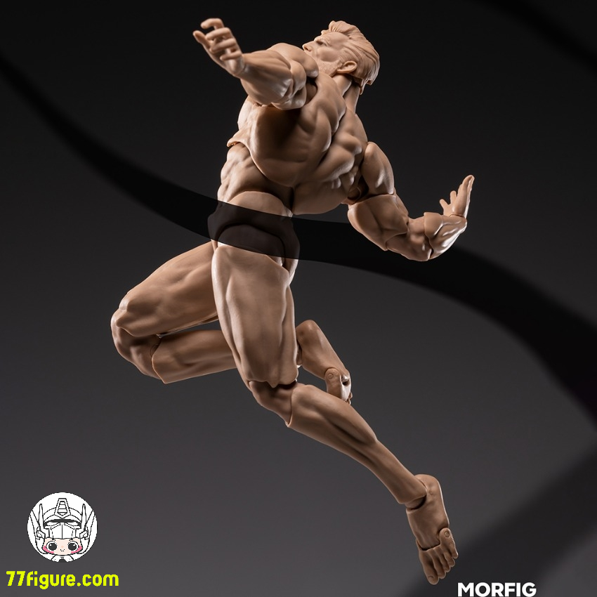 Morfig 1/12 ブランクボディ ベータ イエロースキンVer. 男性素体