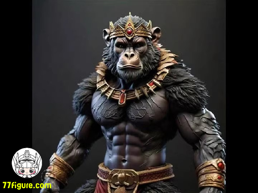 【先行販売】Brutal Realm 1/12 残酷領域 原始の猿 塗装済み可動フィギュア