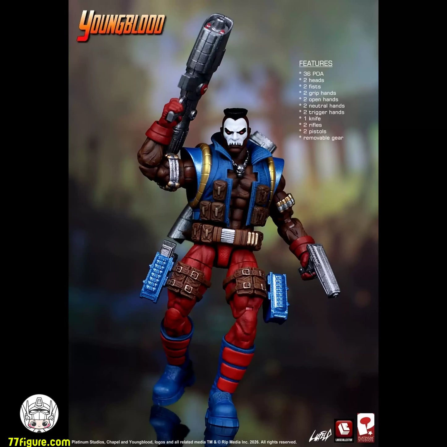 【予約商品】LC Studio 1/12 エクストリームユニバース3 チャペル 塗装済み可動フィギュア