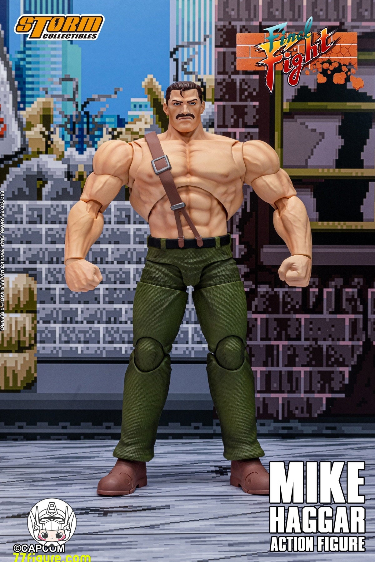 【予約商品】Storm Collectibles CAFF01 『ファイナルファイト』 マイク・ハガー 塗装済み可動フィギュア