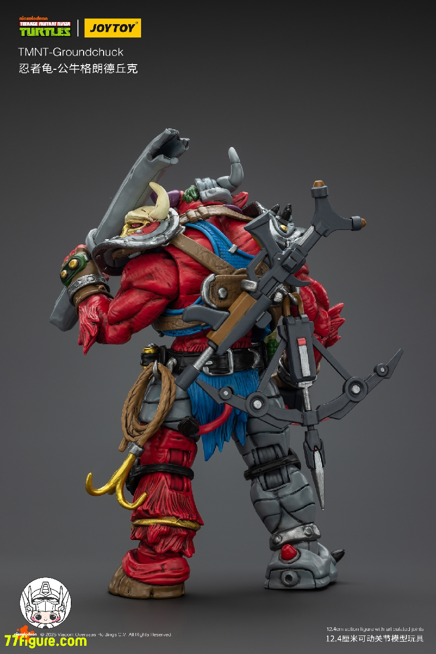 【品切れ】ジョイトイ JoyToy 1/18 ティーンエイジ ミュータント ニンジャ タートルズ 『TMNT 』グランドチャック 塗装済み可動フィギュア