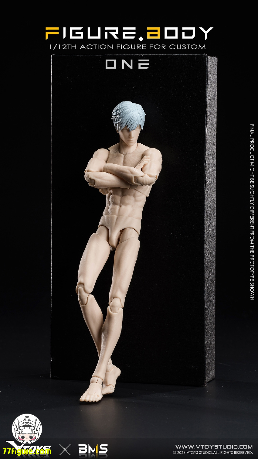 VTOYS X BMS 1/12 VB002 可動壱号素体 白肌 Ver.