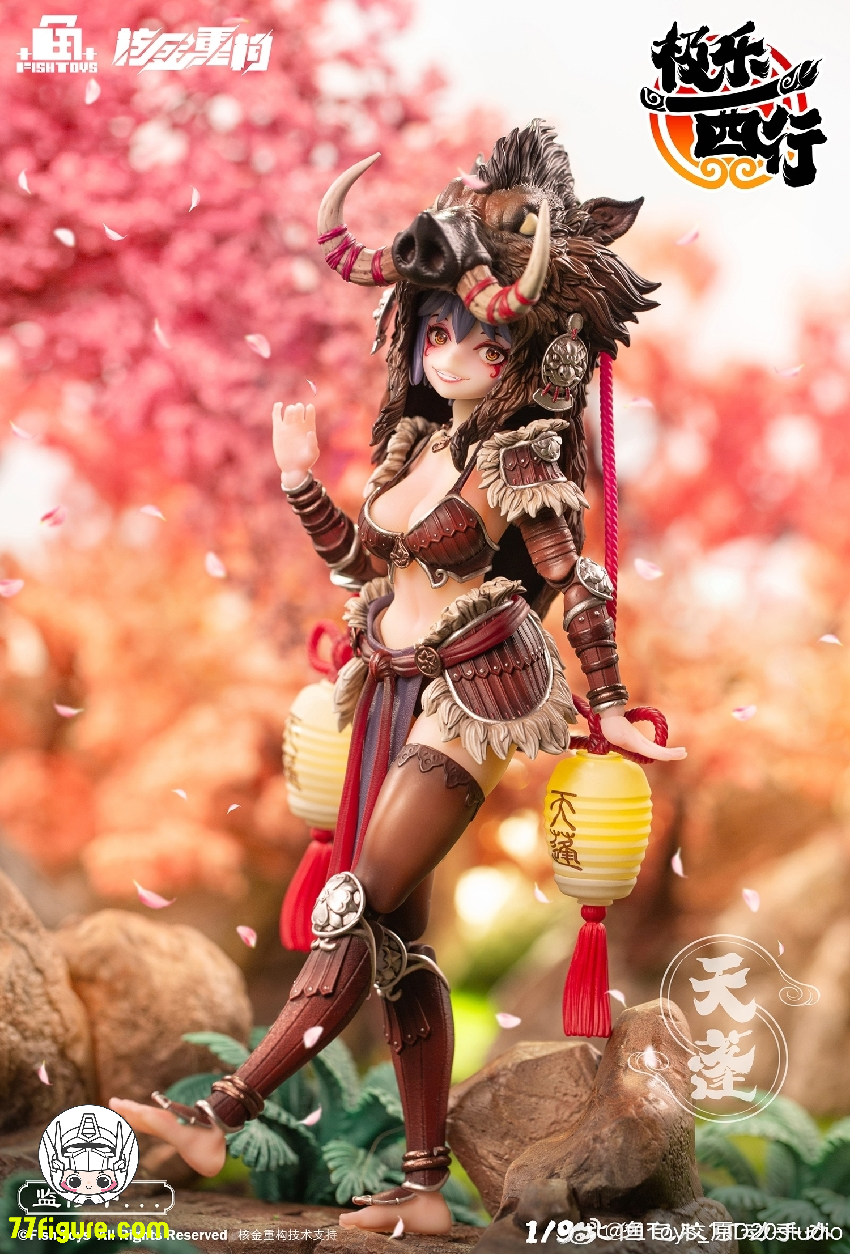 D20 Studio & Fish Toys 1/12 天蓬 塗装済み可動フィギュア