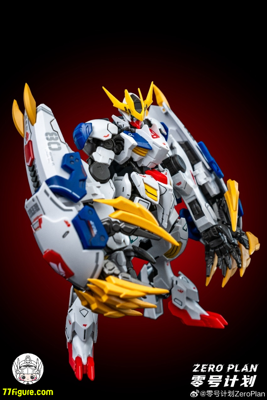 ZeroPlan 1/100 MGSD バルバトス ガンダム用 ウルフクロー プラモデル