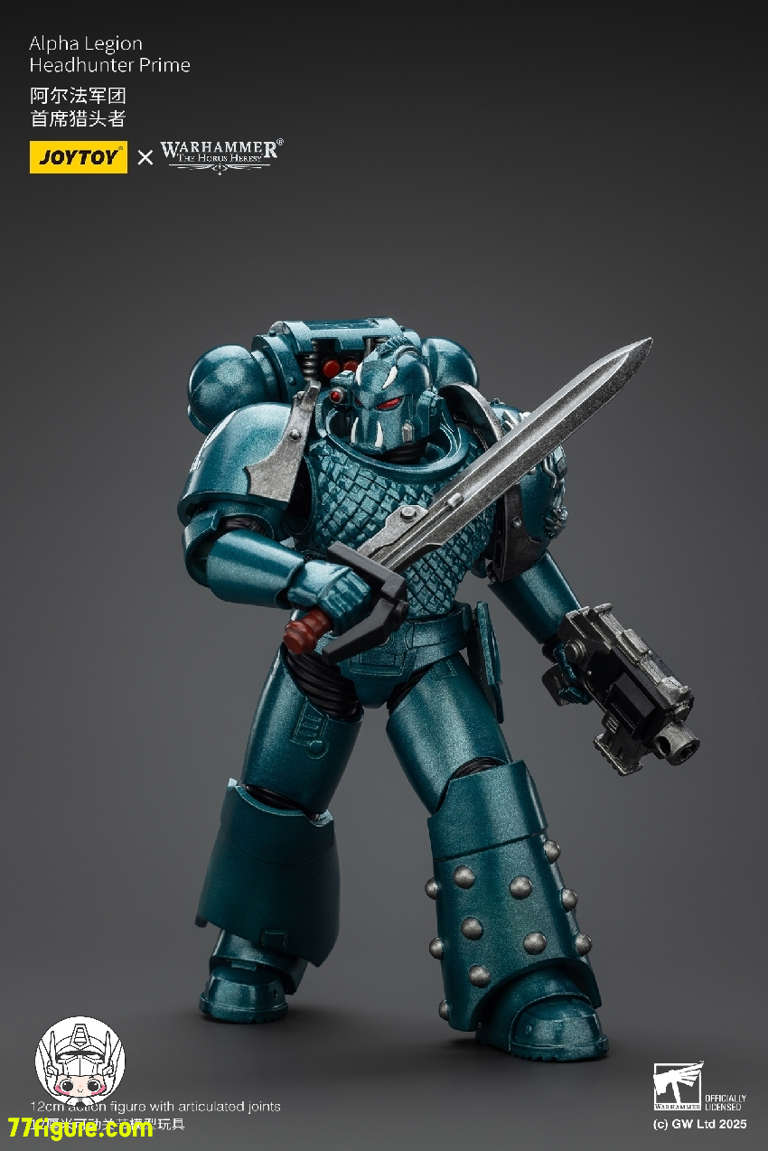 【予約商品】ジョイトイ JoyToy Source 1/18 『ウォーハンマー ホルスの異端』アルファ・レギオン ヘッドハンター プライム 塗装済み可動フィギュア