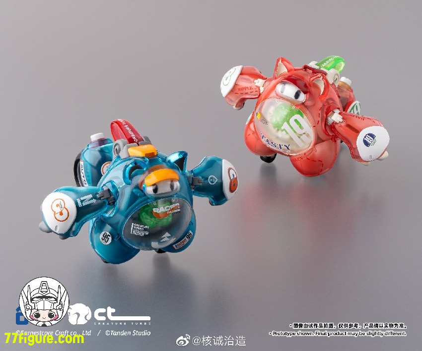 【品切れ】核誠治造 Earnestcore Craft ランチボックス シリーズ アライグマ (赤) プラモデル
