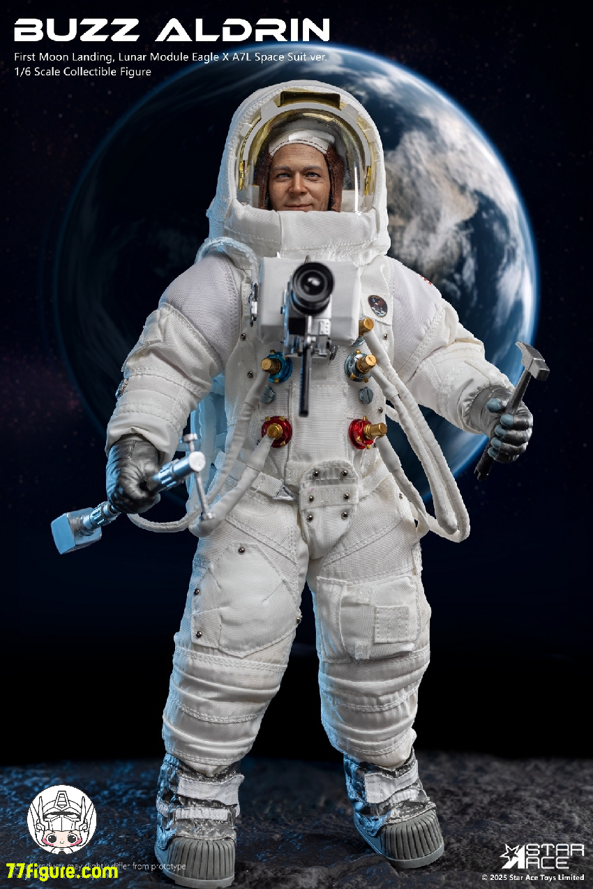 【予約商品】Star Ace Toys 1/6 SA0159 アポロ11号 宇宙飛行士 バズ・オルドリン 塗装済み可動フィギュア