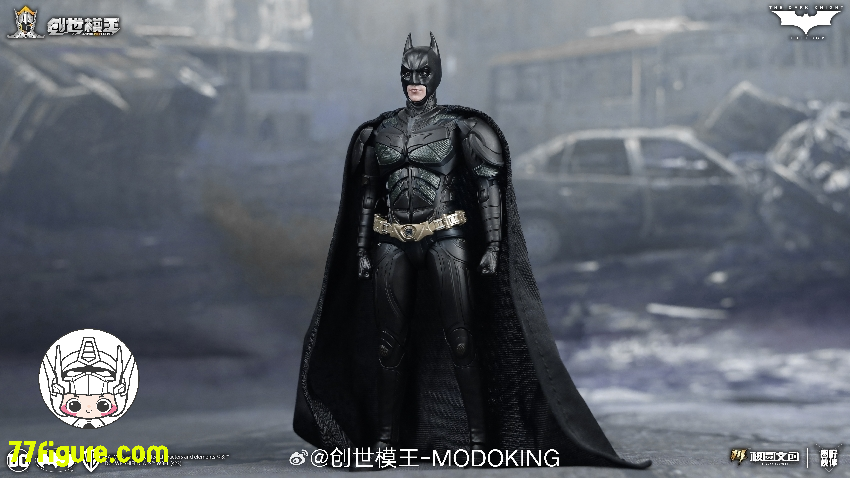 【品切れ】創世模王 Modoking 1/12 バットマン: ダークナイト バットスーツ プラモデル 標準版
