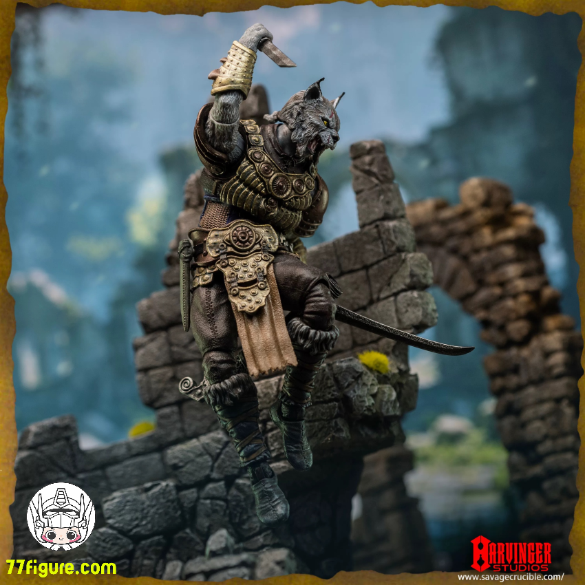 【予約商品】Harvinger Studios 1/12 サヴェッジ・クルーシブル ブリンニャル・ヴェール 塗装済み可動フィギュア
