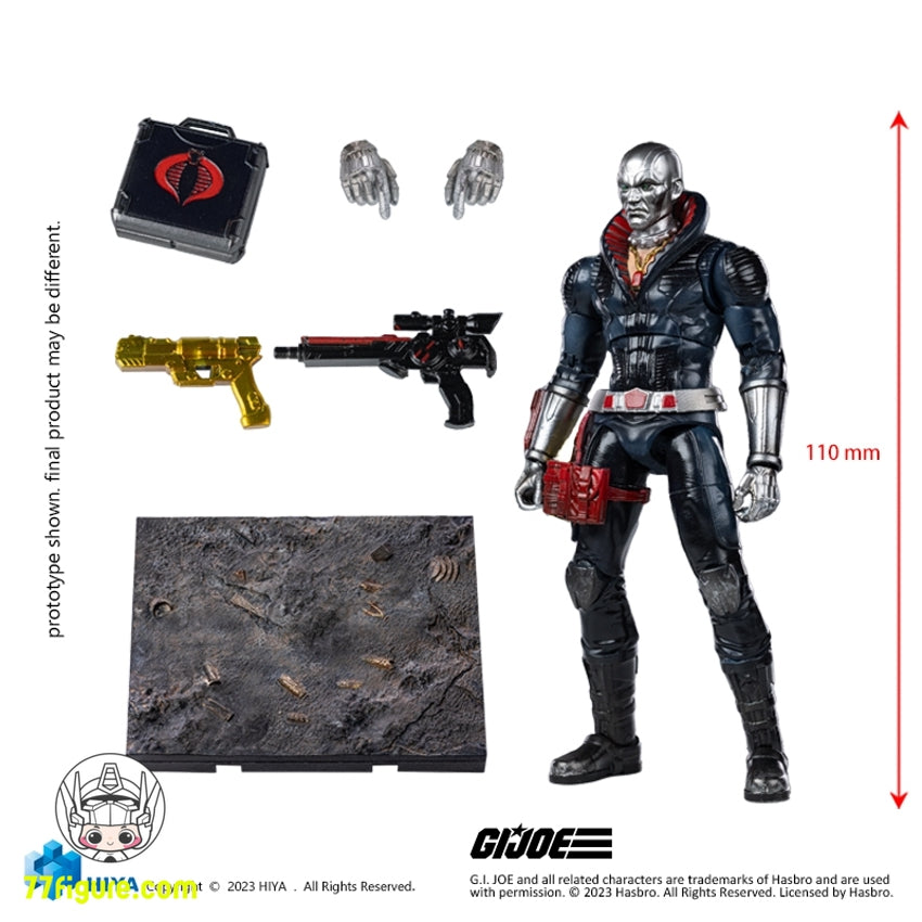 【品切れ】Hiya Toys 1/18 Exquisite Mini シリーズ G.I.ジョー デストロ 塗装済み可動フィギュア