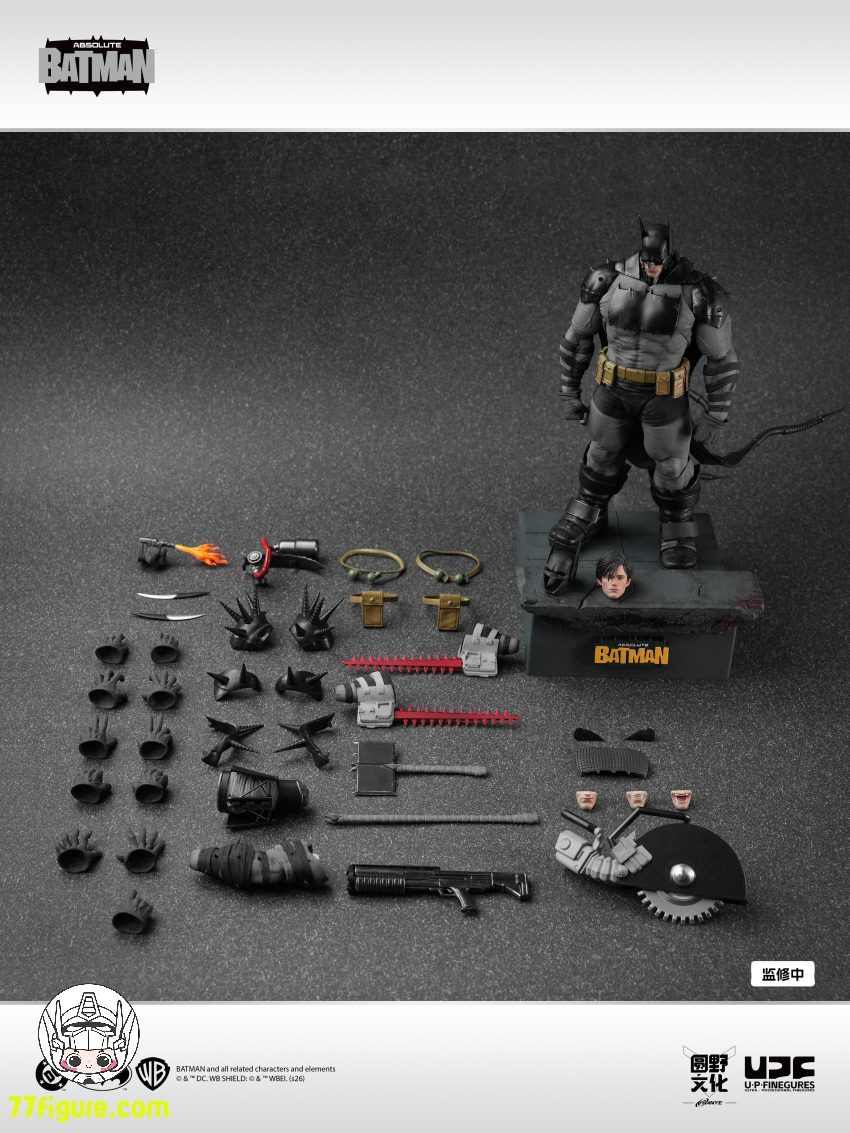 【予約商品】UPFinegures 1/12『Absolute Batman』バットマン 塗装済み可動フィギュア