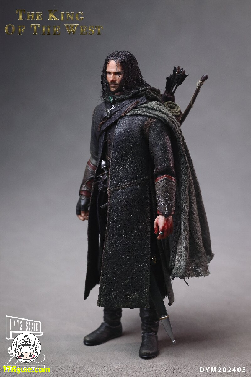 【予約商品】Hell Cat 1/12 DYM202403『指輪物語』アラゴルン 塗装済み可動フィギュア